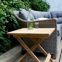 Cinas - Classic klapbord 50x50cm teak