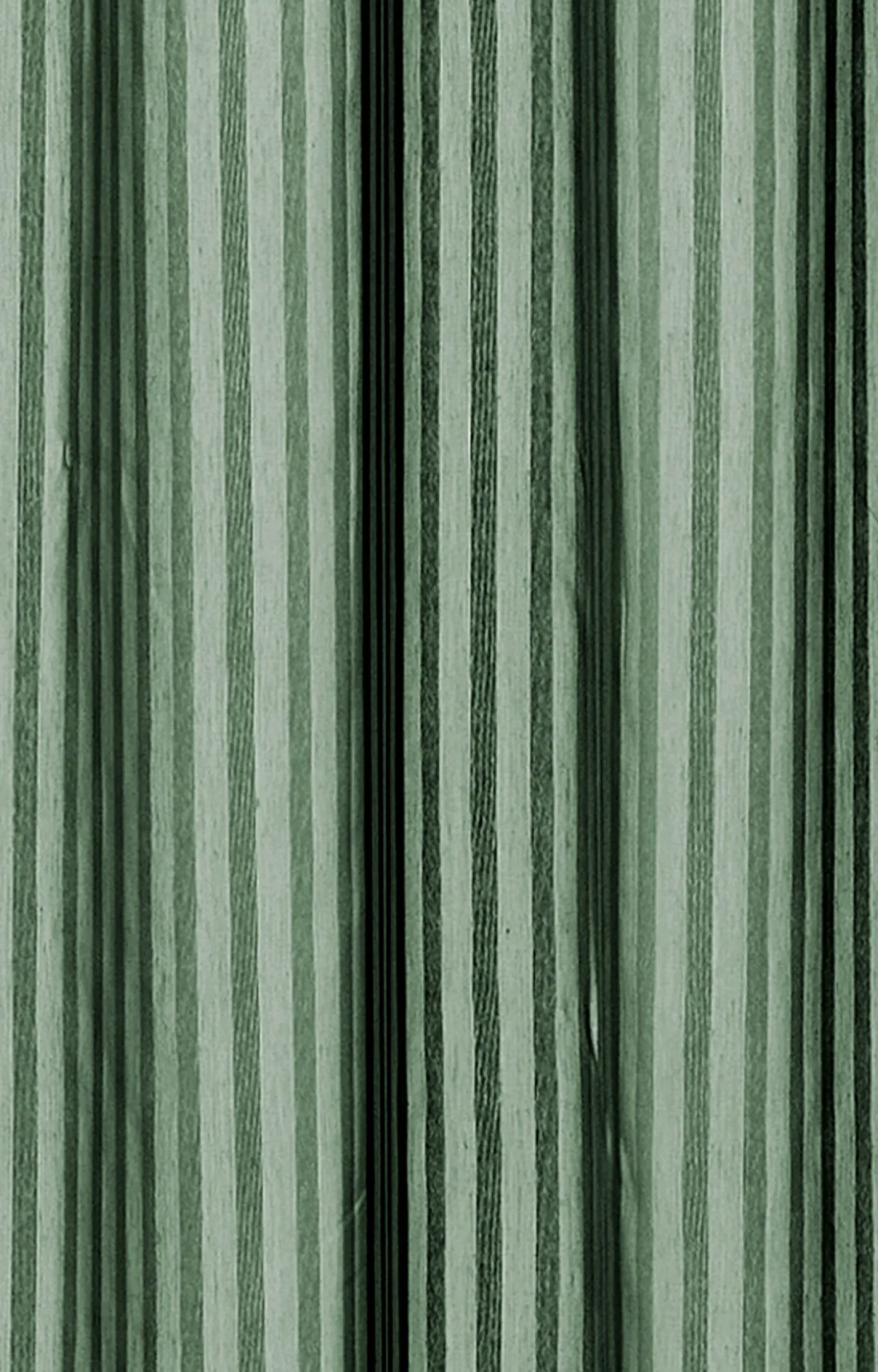 Compliments - Badeforhæng - Lines shower curtain w/eyelets 200 cm - Skovgrøn