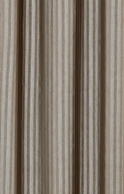 Compliments - Badeforhæng - Lines shower curtain w/eyelets 220 cm - Brun