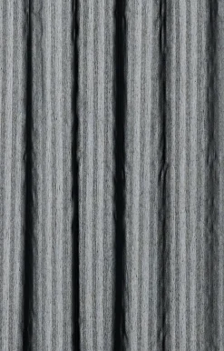 Compliments - Badeforhæng - Lines shower curtain w/eyelets 200 cm - Sort