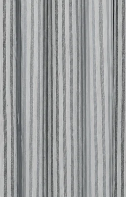 Compliments - Badeforhæng - Lines shower curtain w/tape 220 cm - Grå