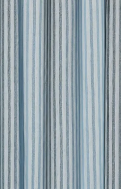 Compliments - Badeforhæng - Lines shower curtain w/tape 220 cm - Sea blue