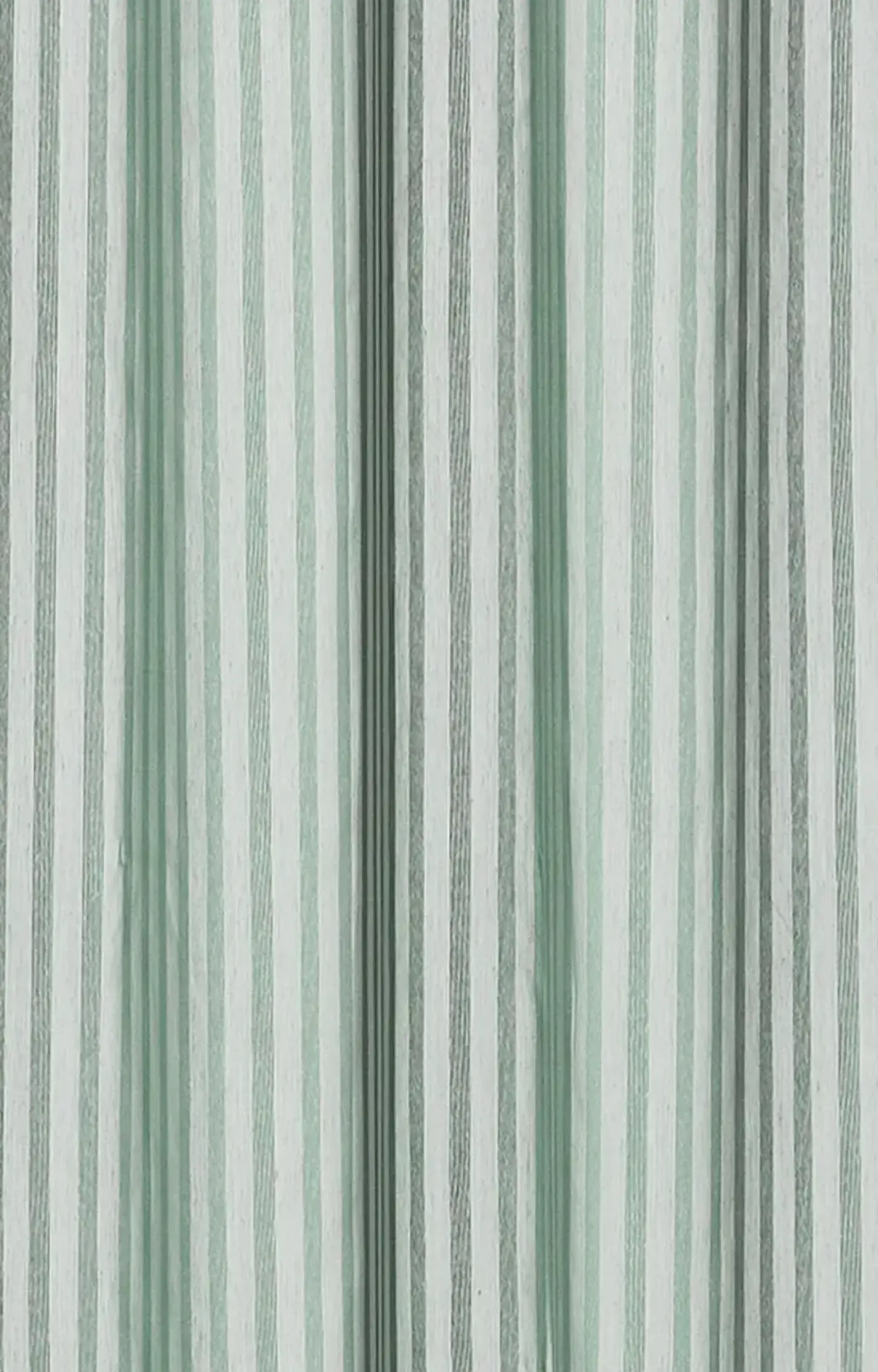 Compliments - Badeforhæng - Lines shower curtain w/tape 220 cm - Støvet grøn