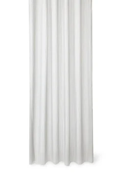 Compliments - Badeforhæng - Lines shower curtain w/tape 200 cm - Lys grå