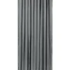 Compliments - Badeforhæng - Lines shower curtain w/eyelets 220 cm - Sort