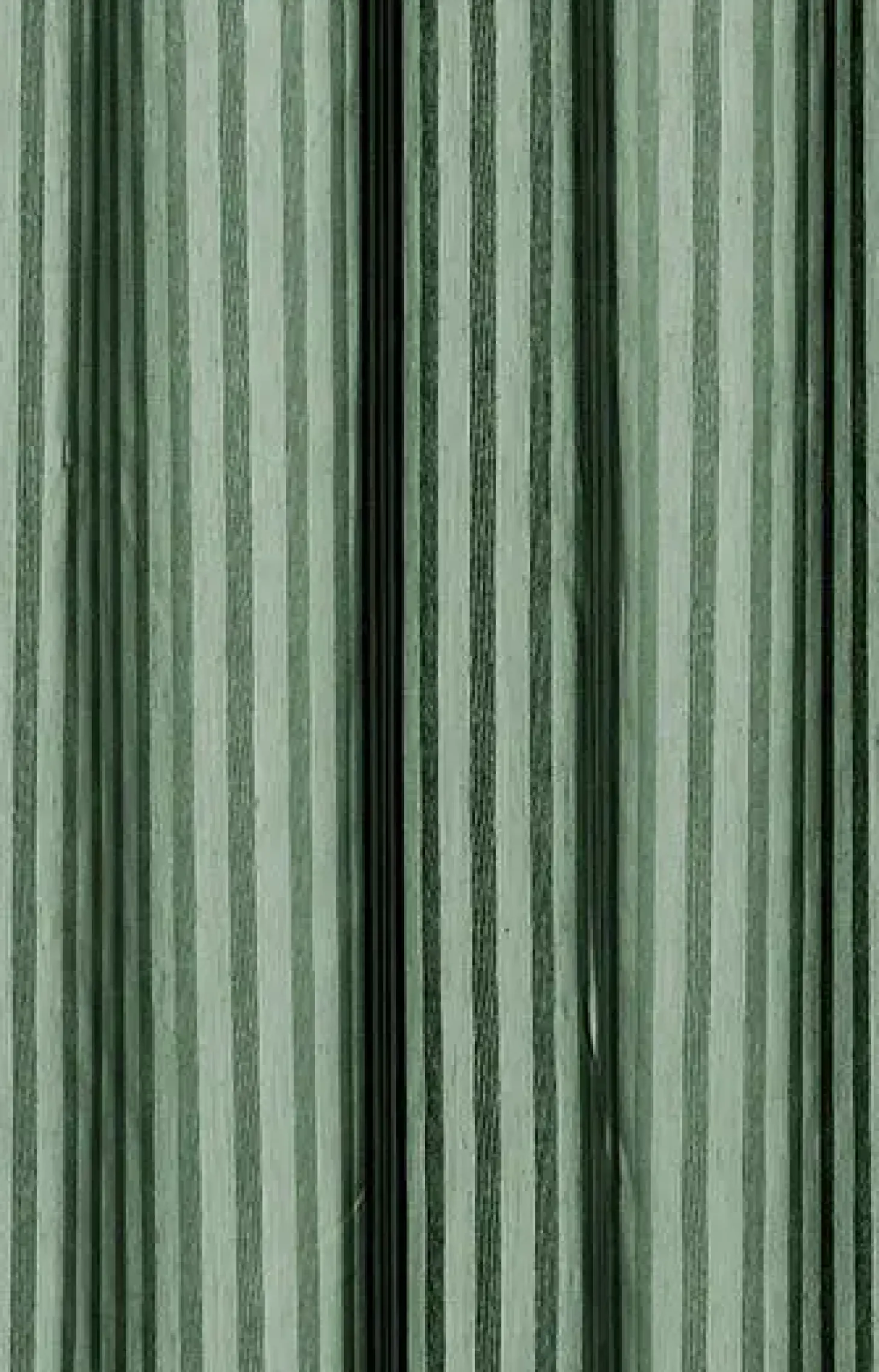 Compliments - Badeforhæng - Lines shower curtain w/eyelets 220 cm - Skovgrøn