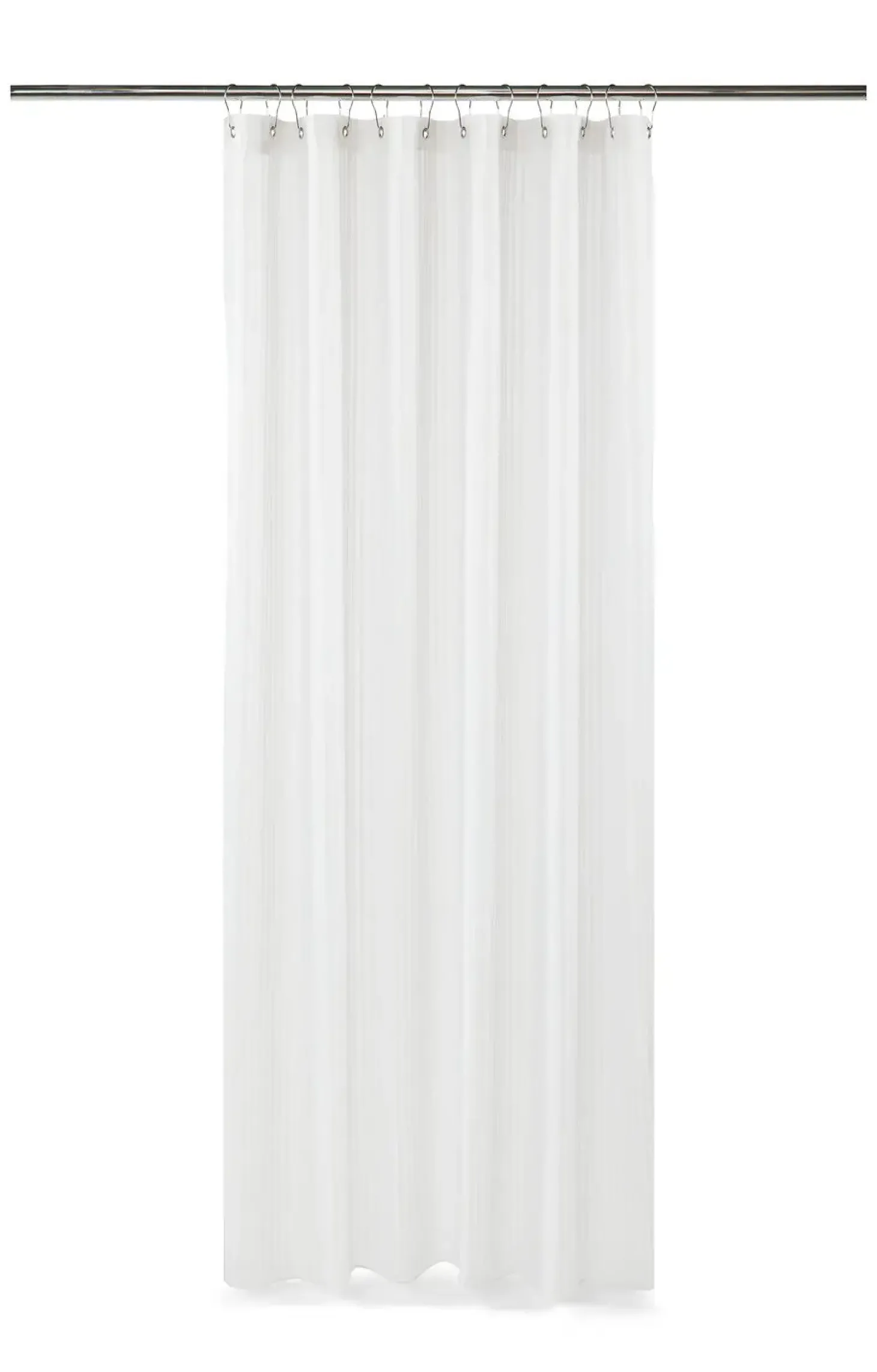 Compliments - Badeforhæng - Lines shower curtain w/eyelets 220 cm - Hvid