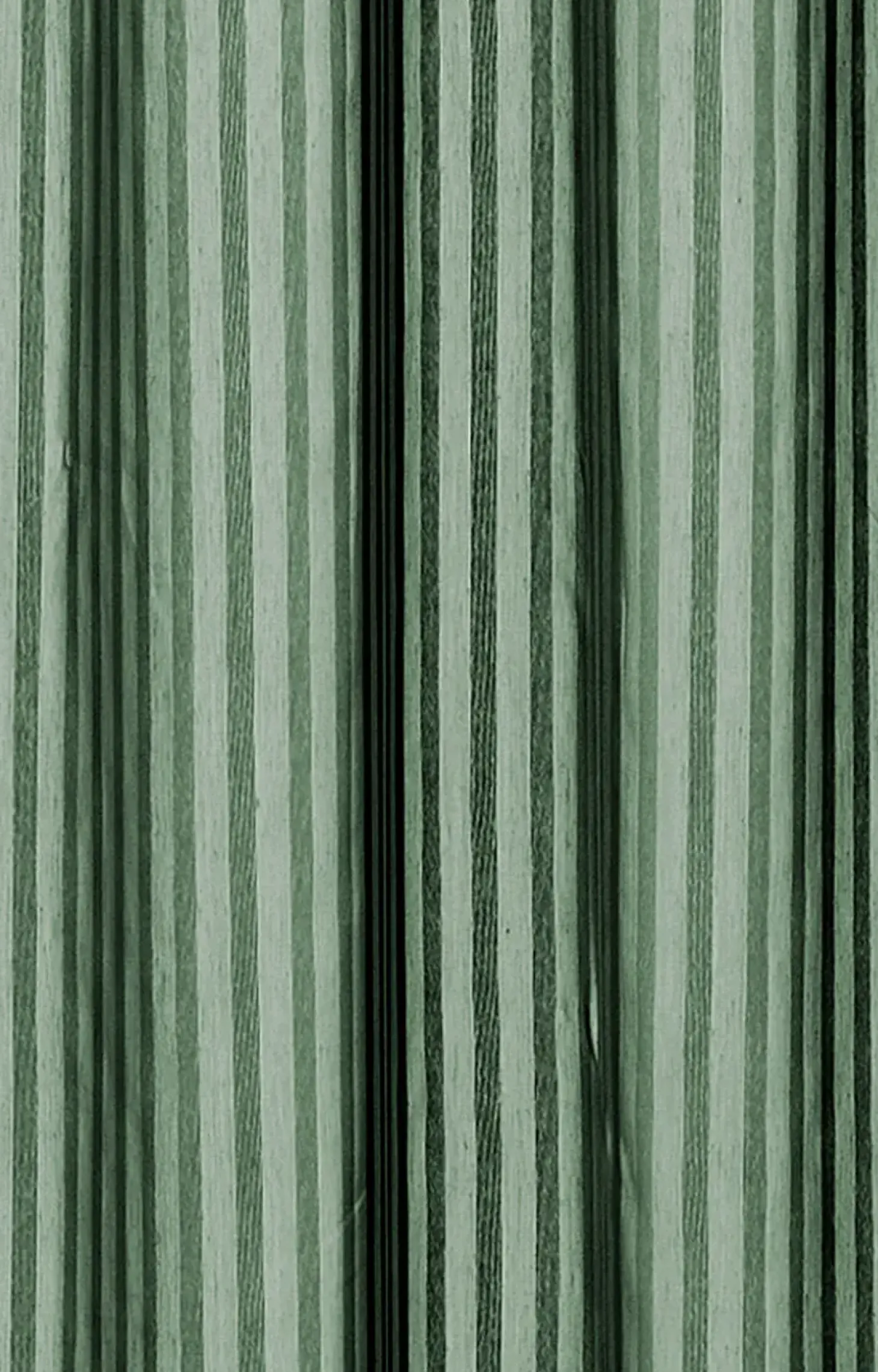 Compliments - Badeforhæng - Lines shower curtain w/tape 220 cm - Skovgrøn