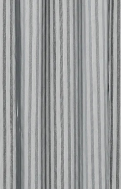 Compliments - Badeforhæng - Lines shower curtain w/tape 200 cm - Grå