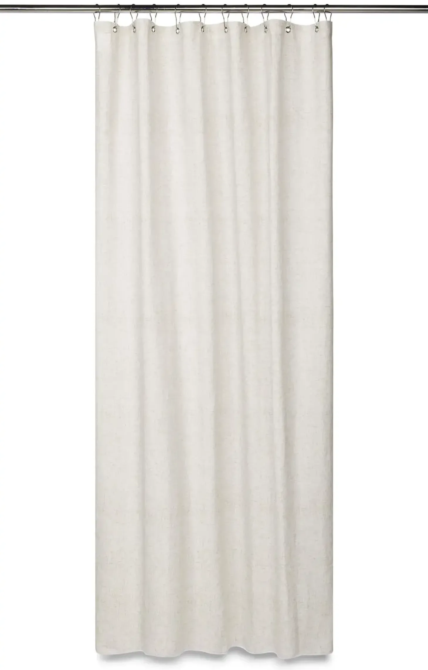 Compliments - Badeforhæng - Lino shower curtain w/eyelets 200 cm - Linen