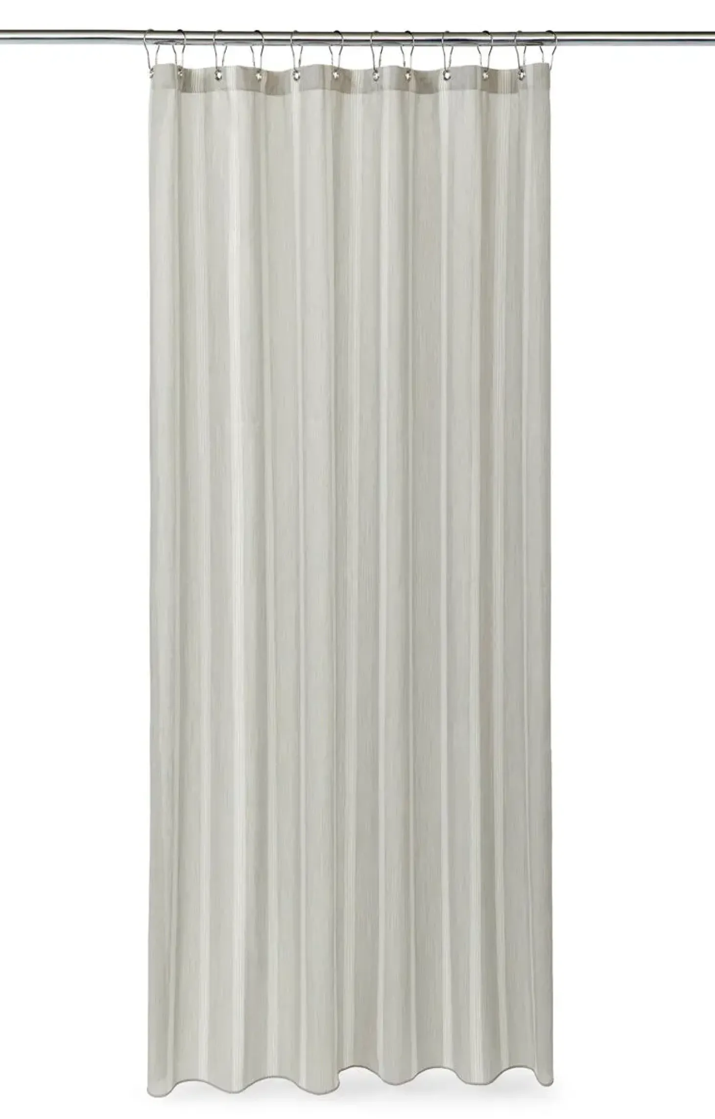 Compliments - Badeforhæng - Lumien shower curtain w/eyelets 220 cm - Taupe