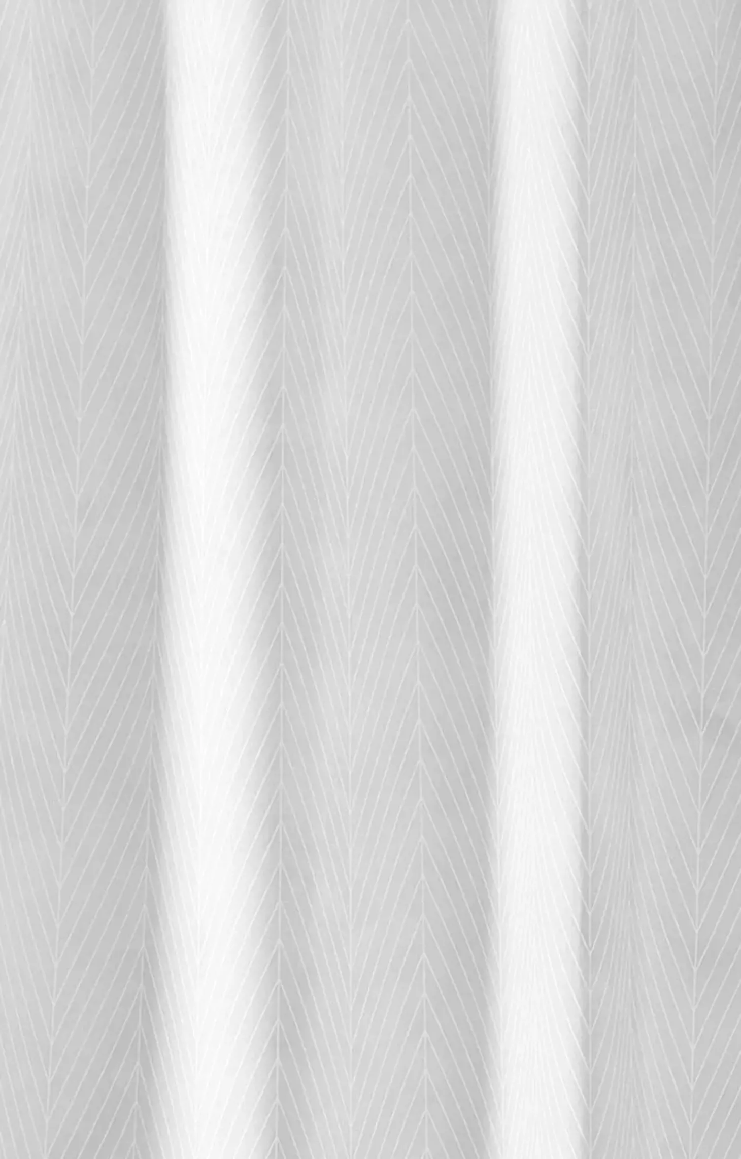 Compliments - Badeforhæng - Pine shower curtain w/tape 220 cm - Hvid