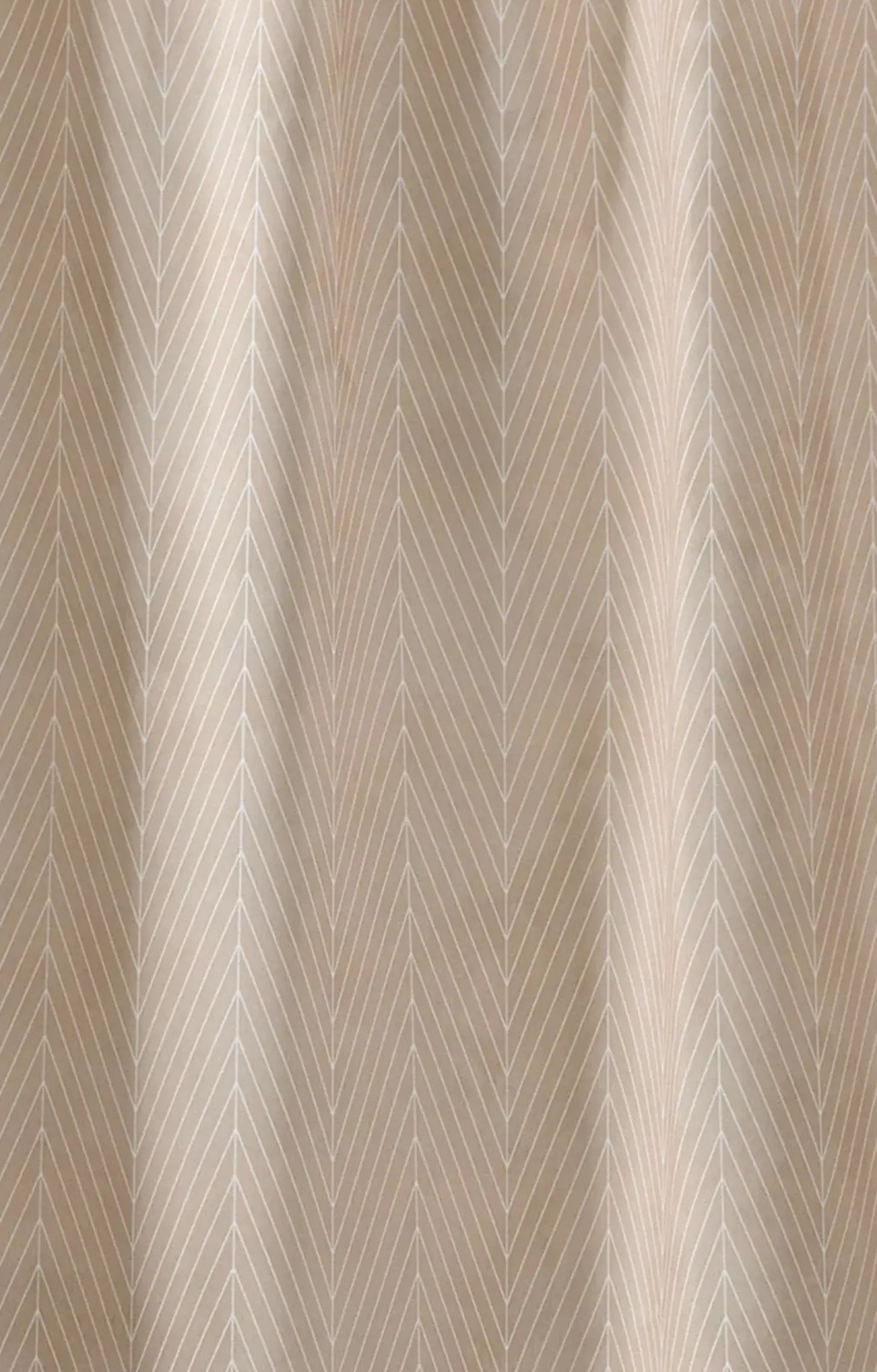 Compliments - Badeforhæng - Pine shower curtain w/tape 220 cm - Linen