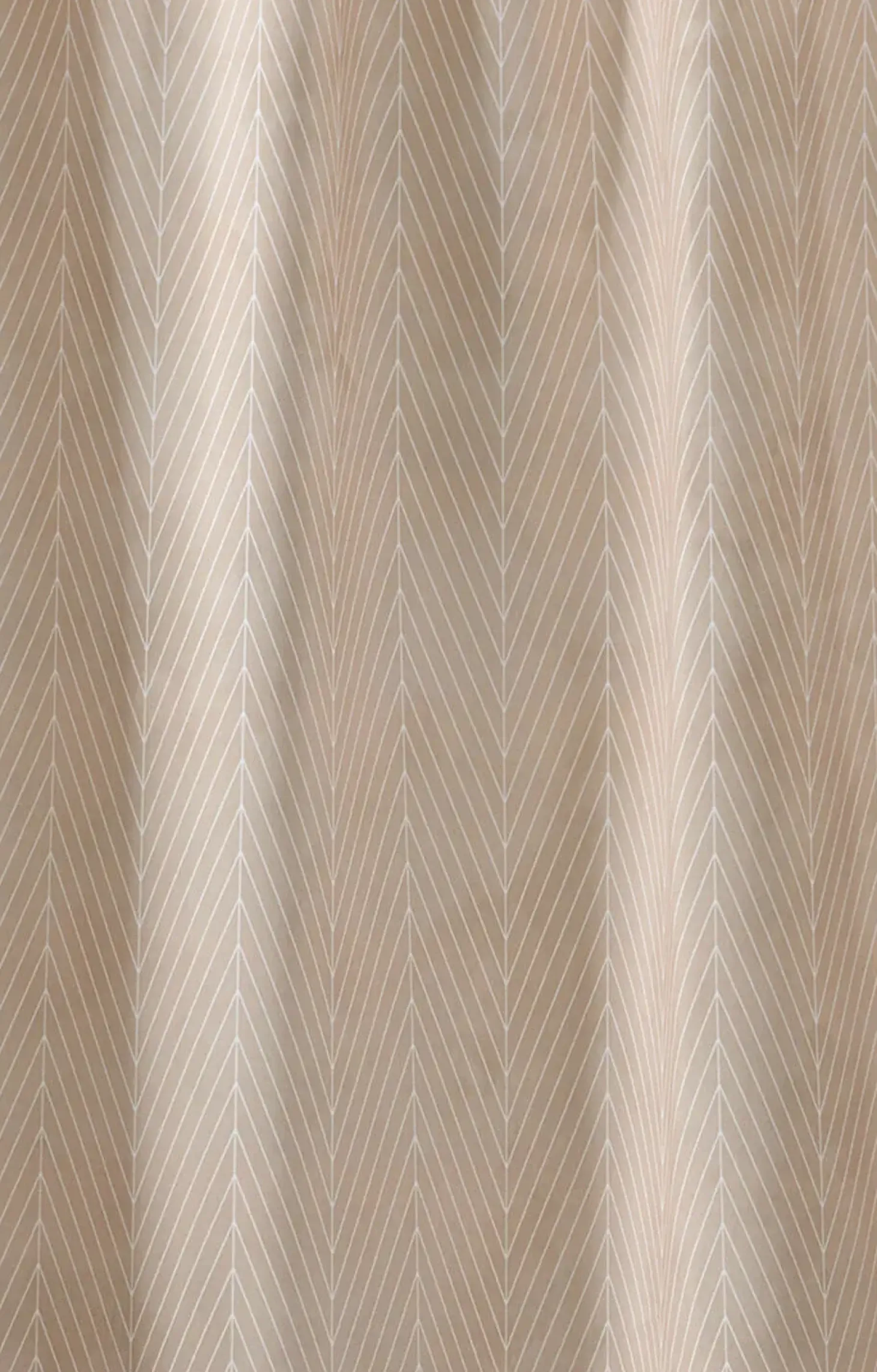Compliments - Badeforhæng - Pine shower curtain w/tape 200 cm - Linen