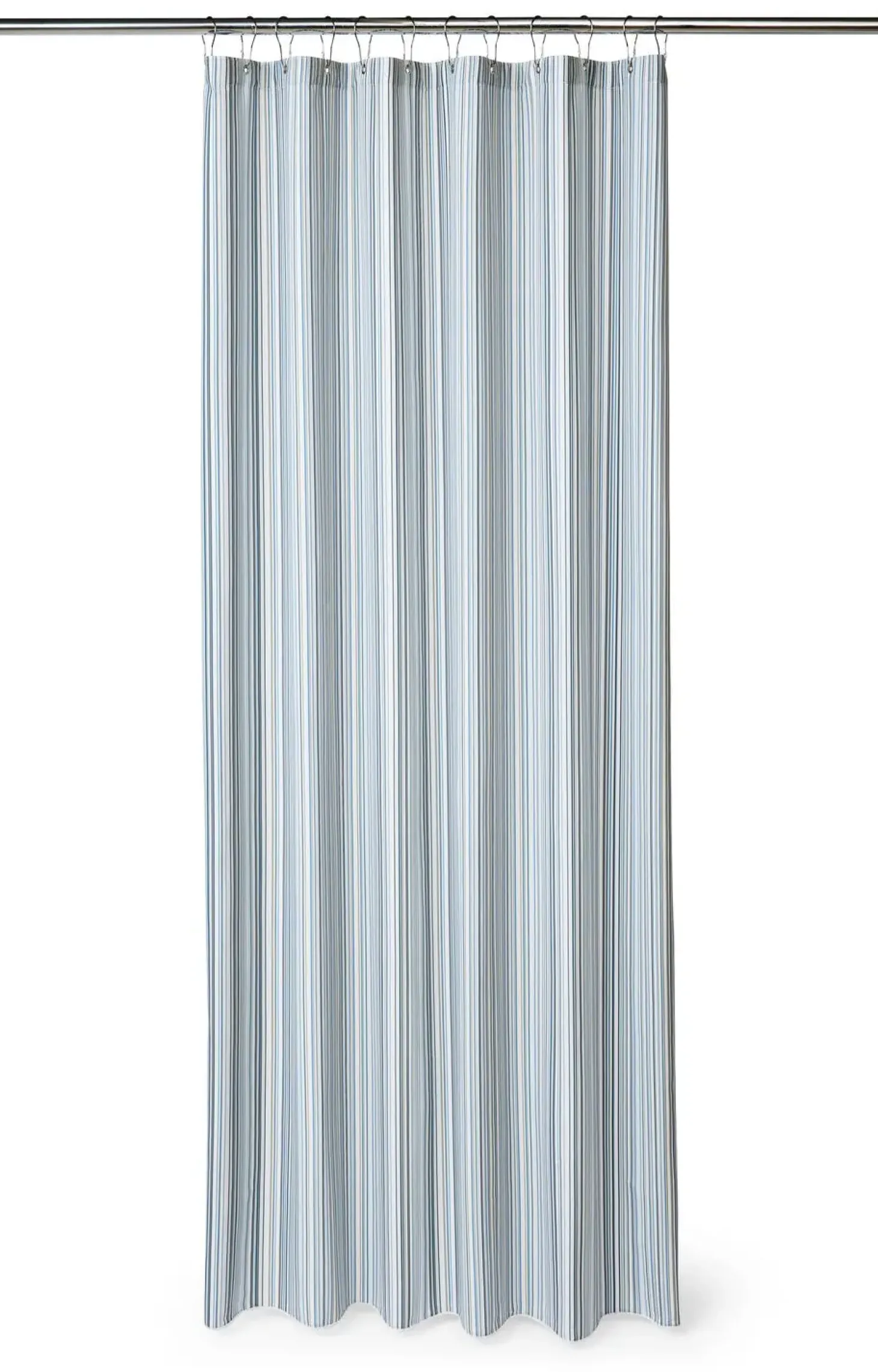 Compliments - Badeforhæng - Spectrum shower curtain w/eyelets 200 cm - Blå