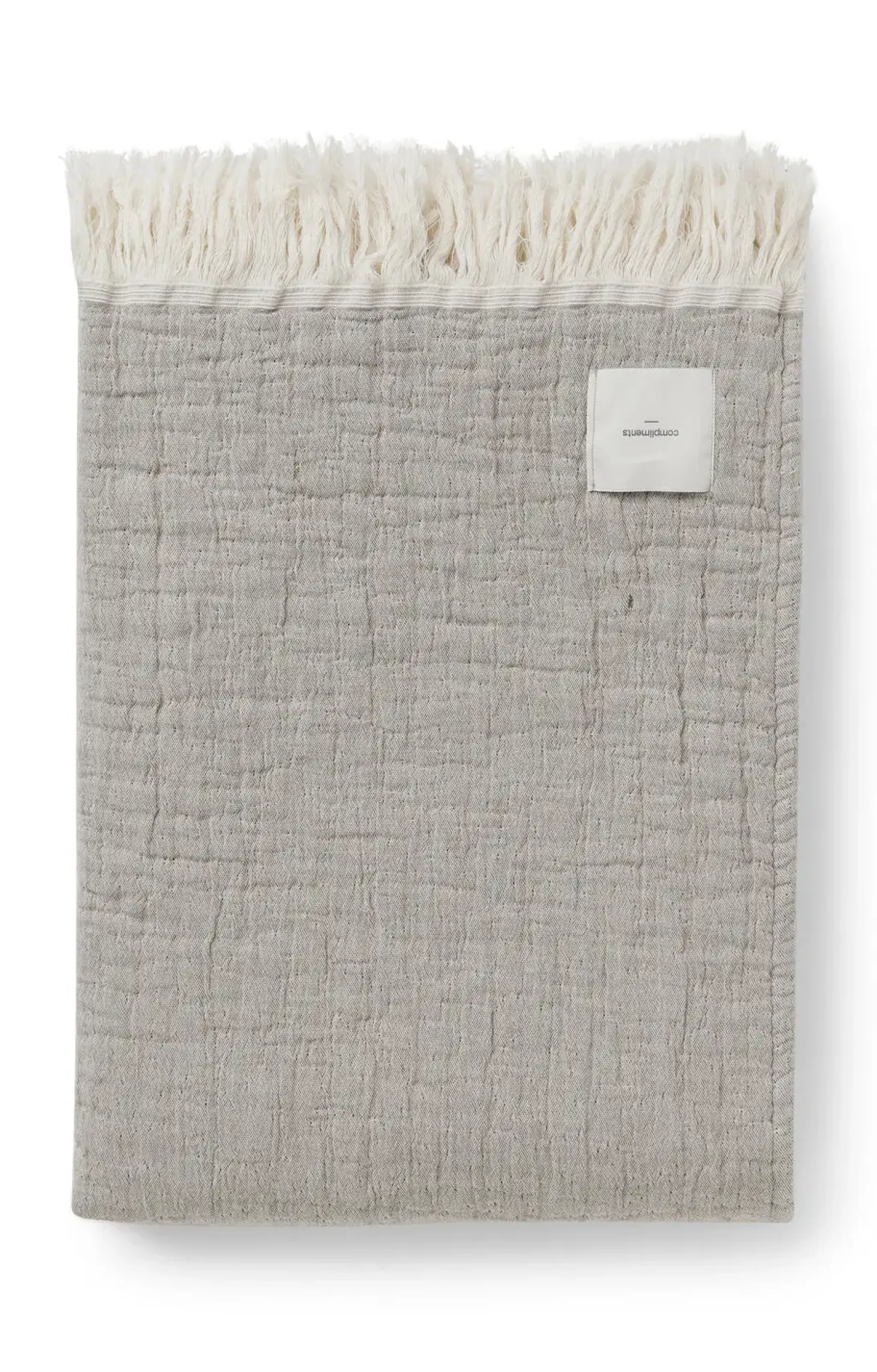 Compliments - Plaid - River 130x200 cm - Sand/cream