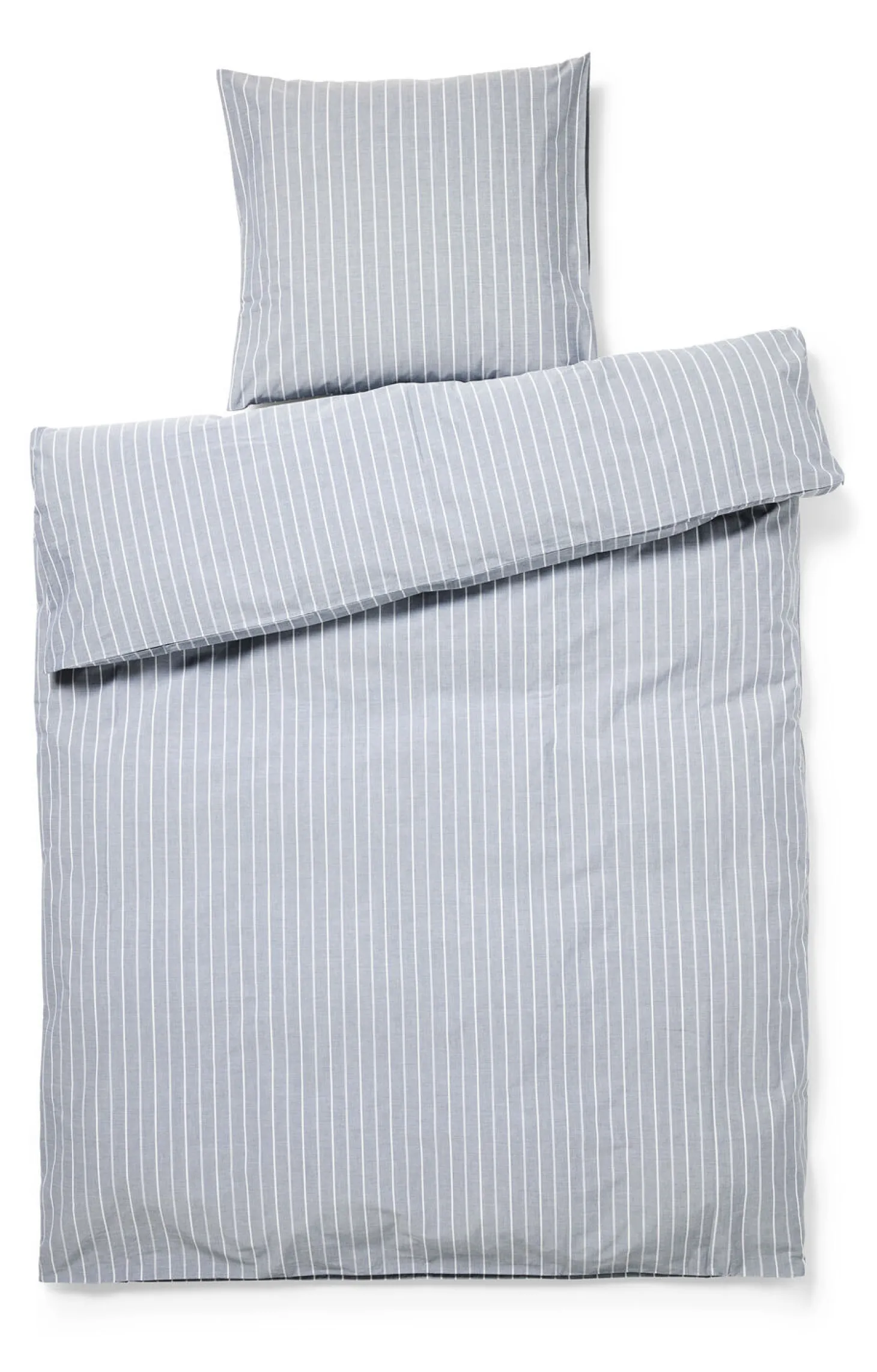 Compliments - Sengetøj - Blik Bed Linen 240x220/60x63 (2) cm - Blå