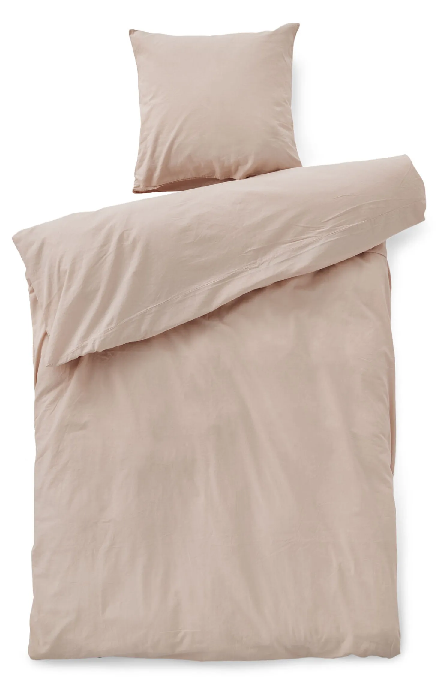 Compliments - Sengetøj - Stone Bed Linen 240x220/60x63 (2) cm - Rose
