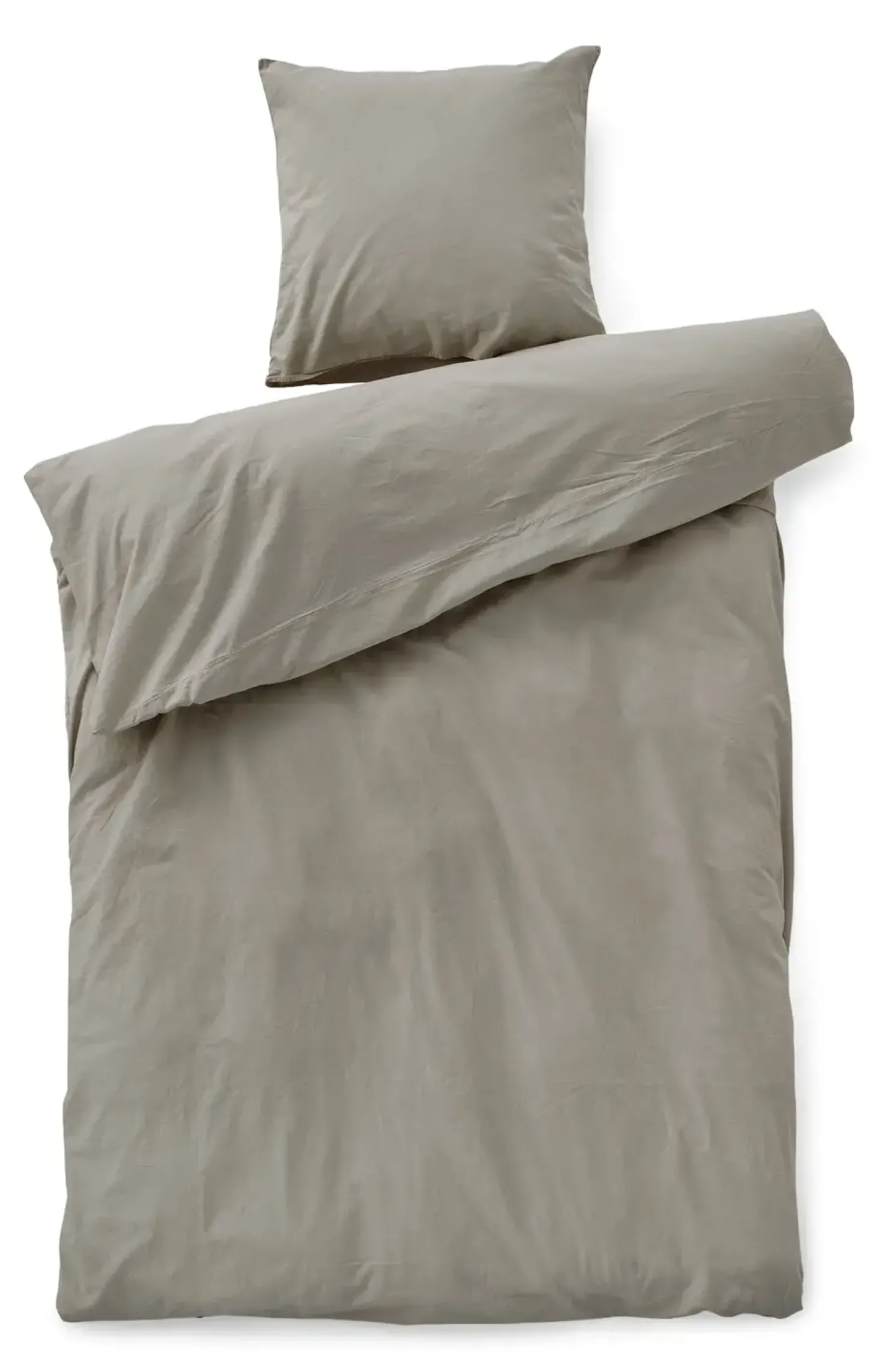 Compliments - Sengetøj - Stone Bed Linen 200x220/60x63 (2) cm - Sand