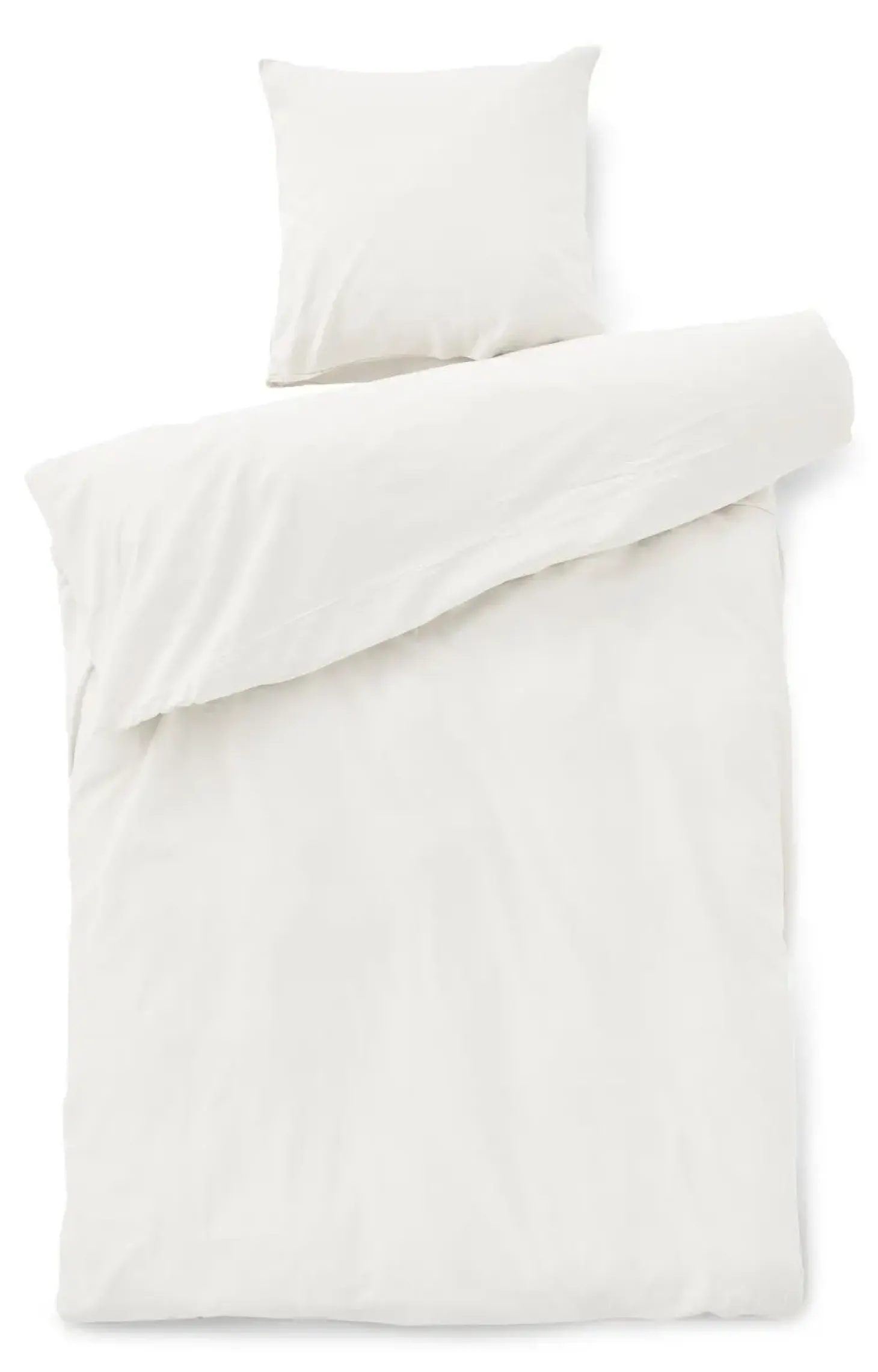 Compliments - Sengetøj - Stone Bed Linen 240x220/60x63 (2) cm - Hvid
