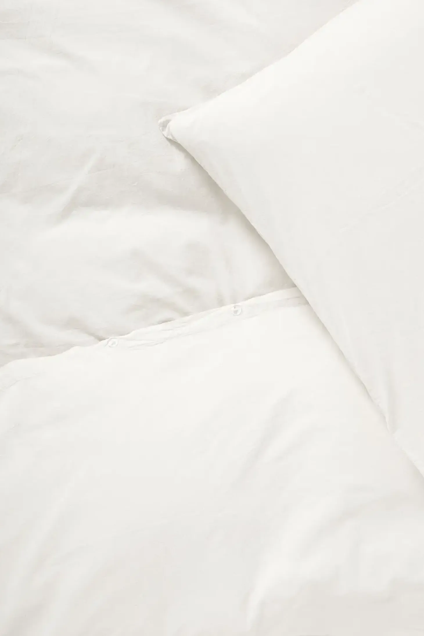 Compliments - Sengetøj - Stone Bed Linen 240x220/60x63 (2) cm - Hvid