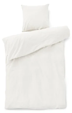 Compliments - Sengetøj - Stone Bed Linen 140x220/60x63 cm - Hvid