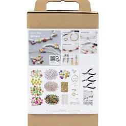 Creativ Company - Start DIY Kit Smykker Friske Farver, 1 pk.