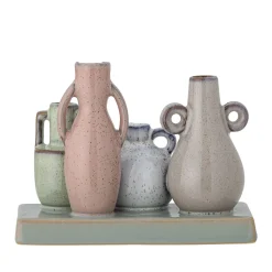 Creative Collection - Aidan Vase, Grøn, Stentøj