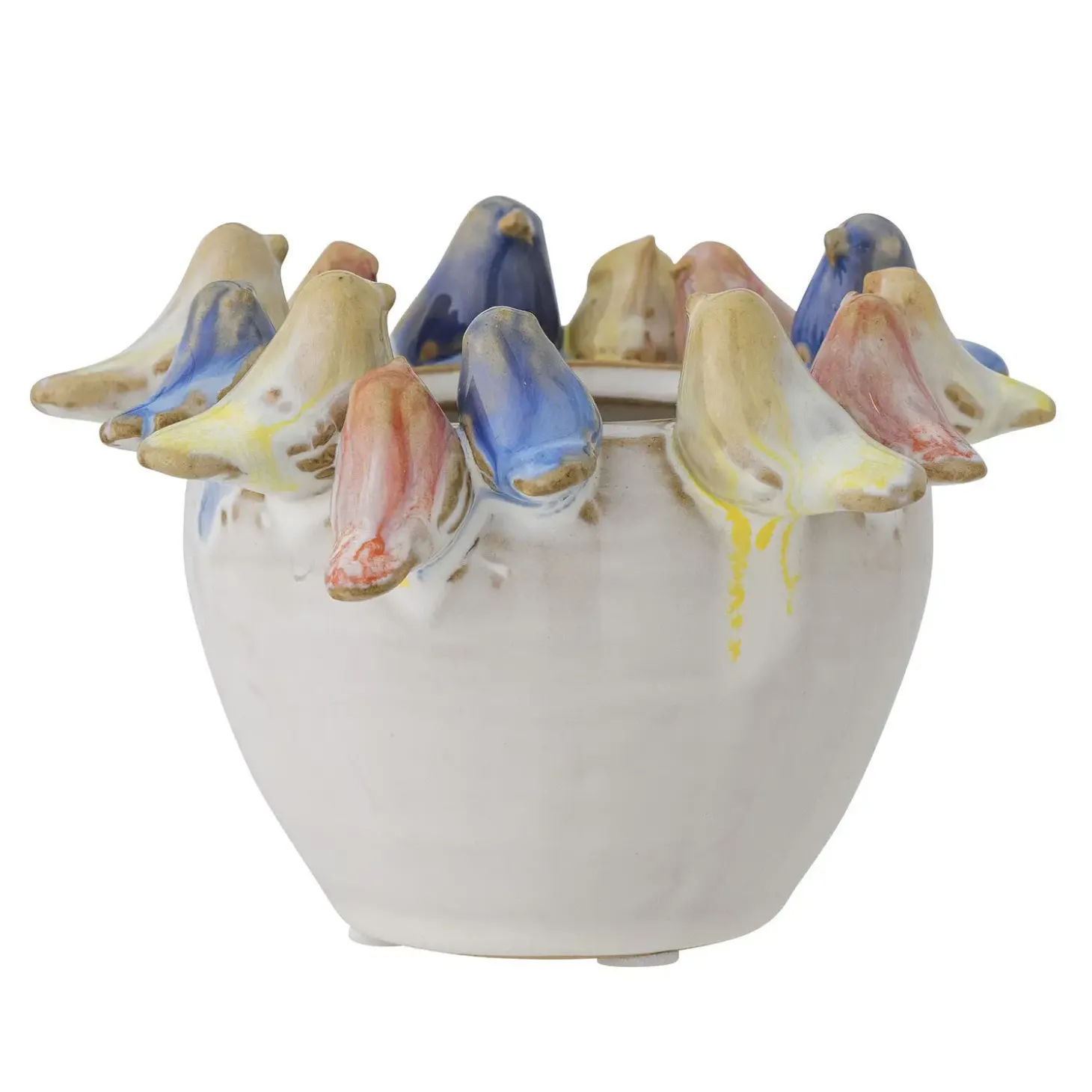 Creative Collection - Eanna Urtepotteskjuler, Grå, Stentøj