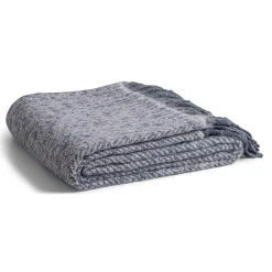 Croy Throw - Plaid - Blue Mirage