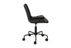 DAN-FORM - HYPE Office Stol - Vintage sort kunstlæder
