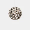 David Trubridge - Coral Pendel - Sort/natur Ø 80 cm