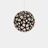 David Trubridge - Coral Pendel - Sort/natur Ø 60 cm