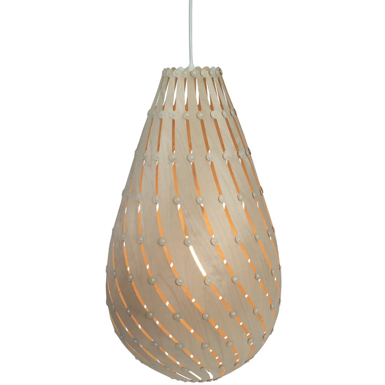 David Trubridge - Ebb Drop Lampe, natur