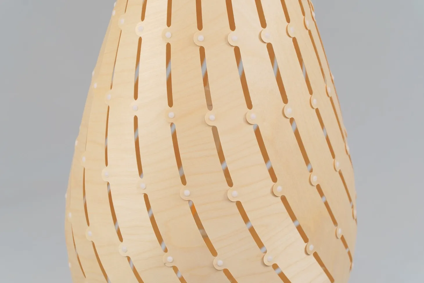 David Trubridge - Ebb Drop Lampe, natur