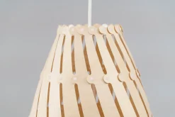 David Trubridge - Ebb Roll Lampe, natur