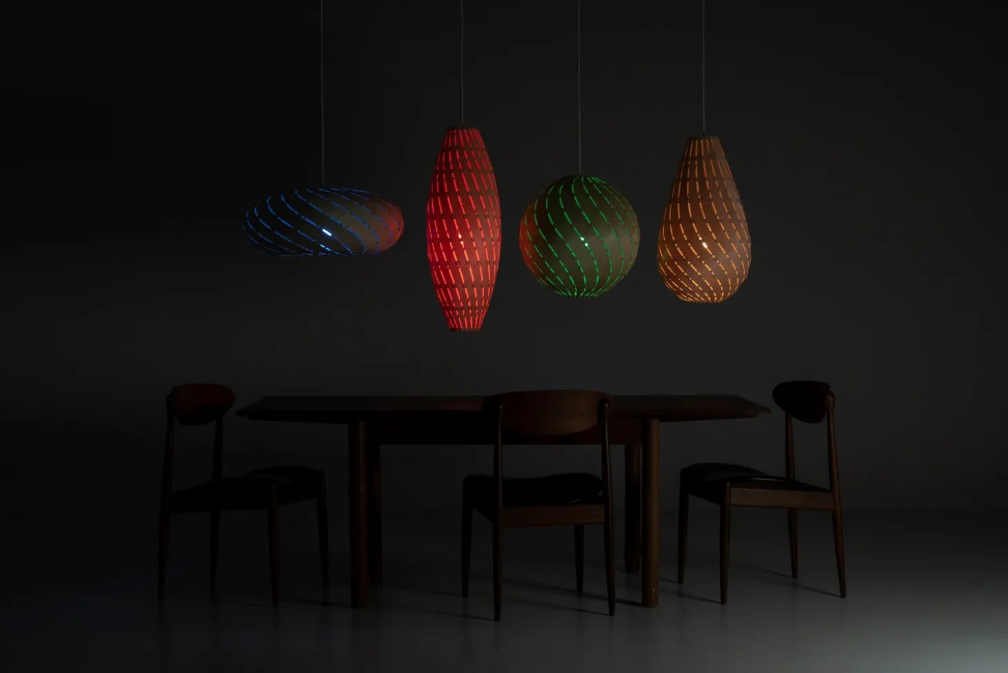 David Trubridge - Ebb Swell Lampe, natur