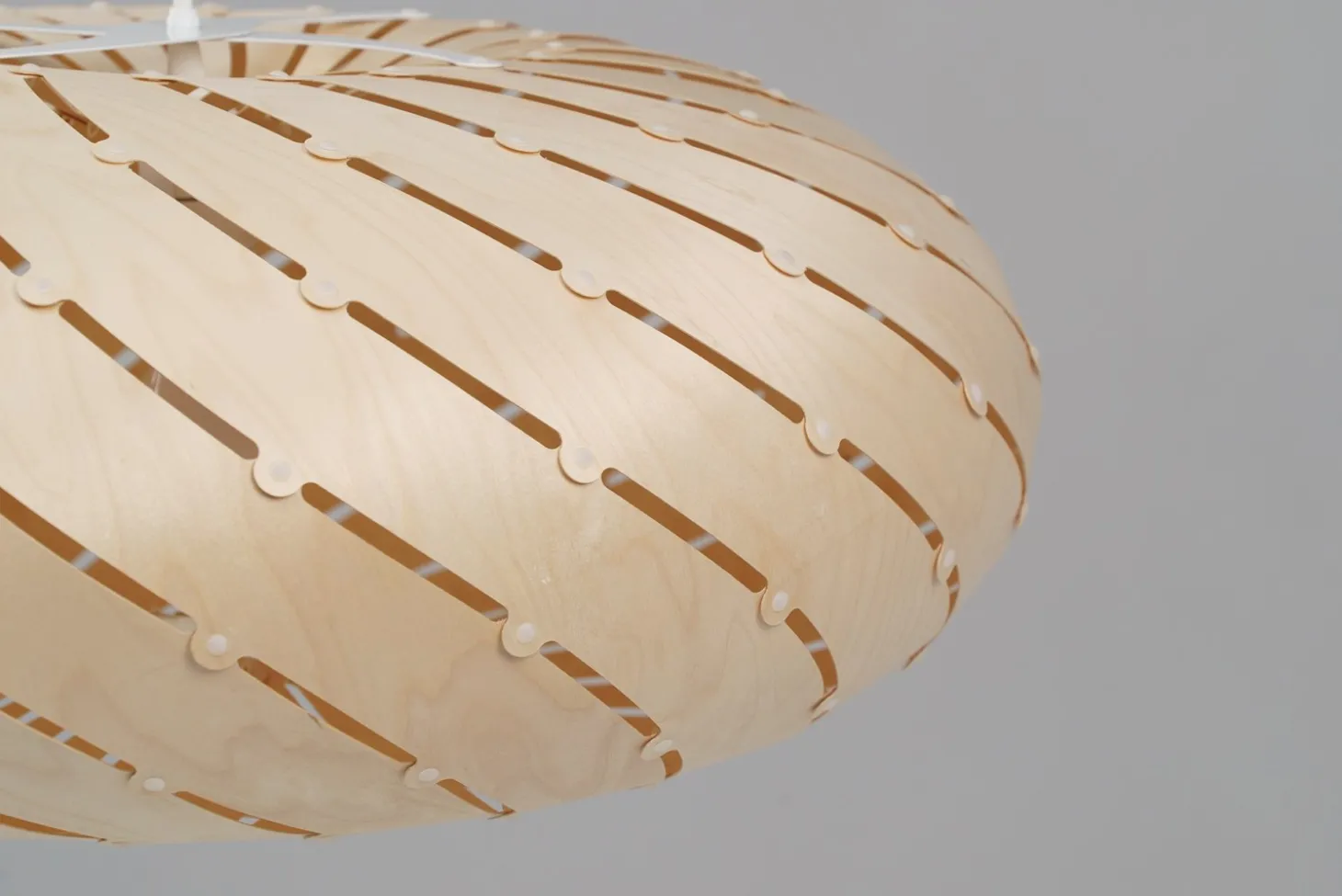 David Trubridge - Ebb Swell Lampe, natur