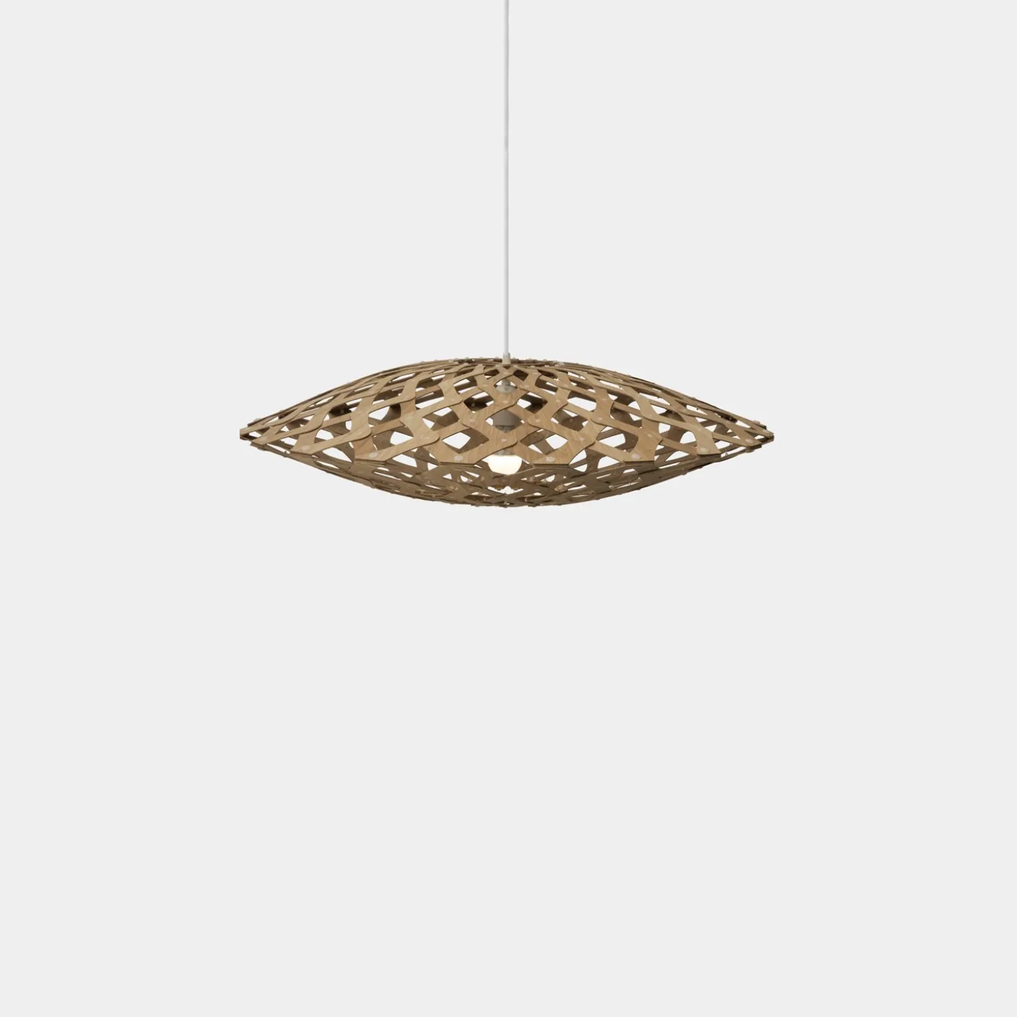 David Trubridge - Flax Pendel - Caramel , 80 cm