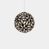 David Trubridge - Floral Pendel - Sort/natur Ø 80 cm
