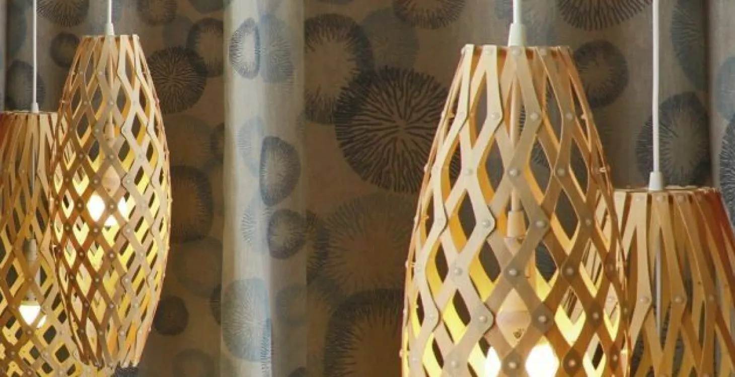 David Trubridge - Hinaki H: 75cm - lime