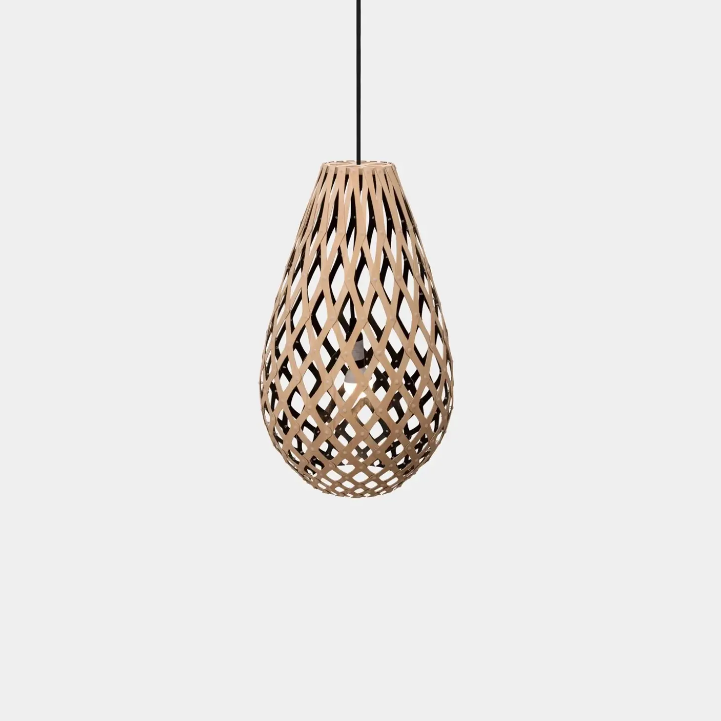 David Trubridge - Koura Ø 50 cm - Sort/natur