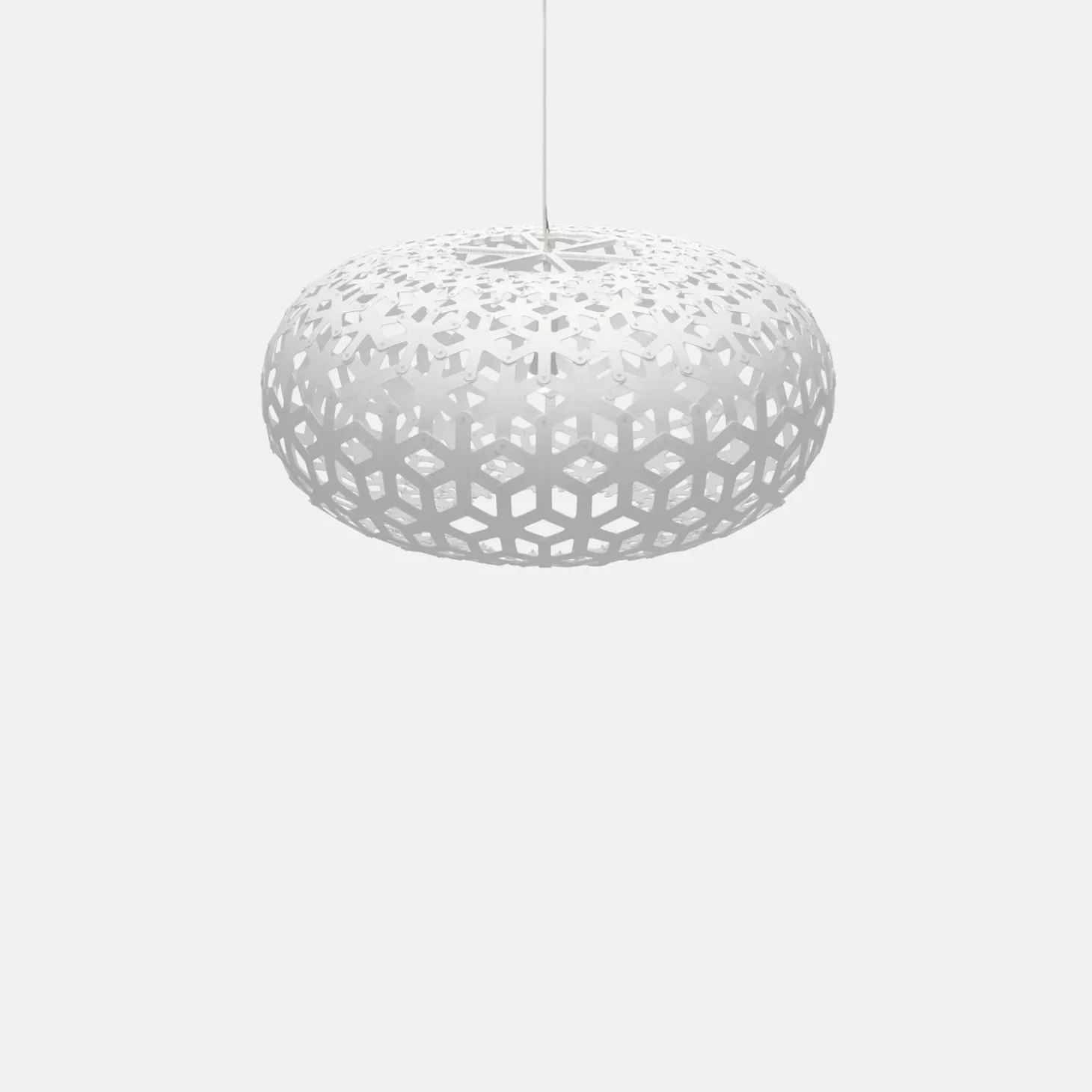 David Trubridge - Snowflake 80cm - Hvid