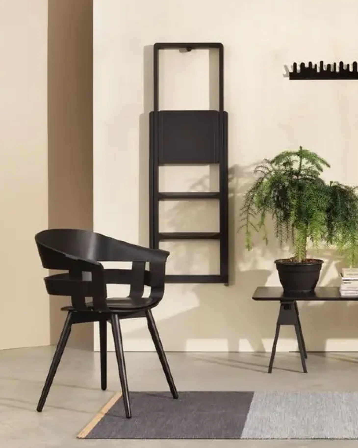Design House Stockholm - Step - trappestige i sort
