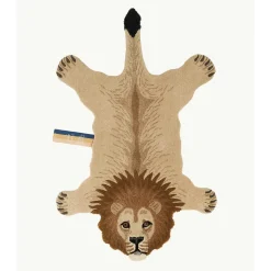 Doing Goods - Moody Lion Gulvtæppe - Large - 152x95x2 cm
