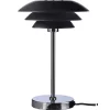 Dyberg Larsen - Bordlampe - DL20 - Sort