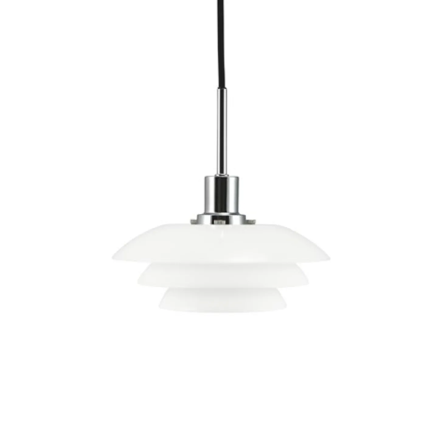 Dyberg Larsen - DL20 Opal pendel - Opal/Krom