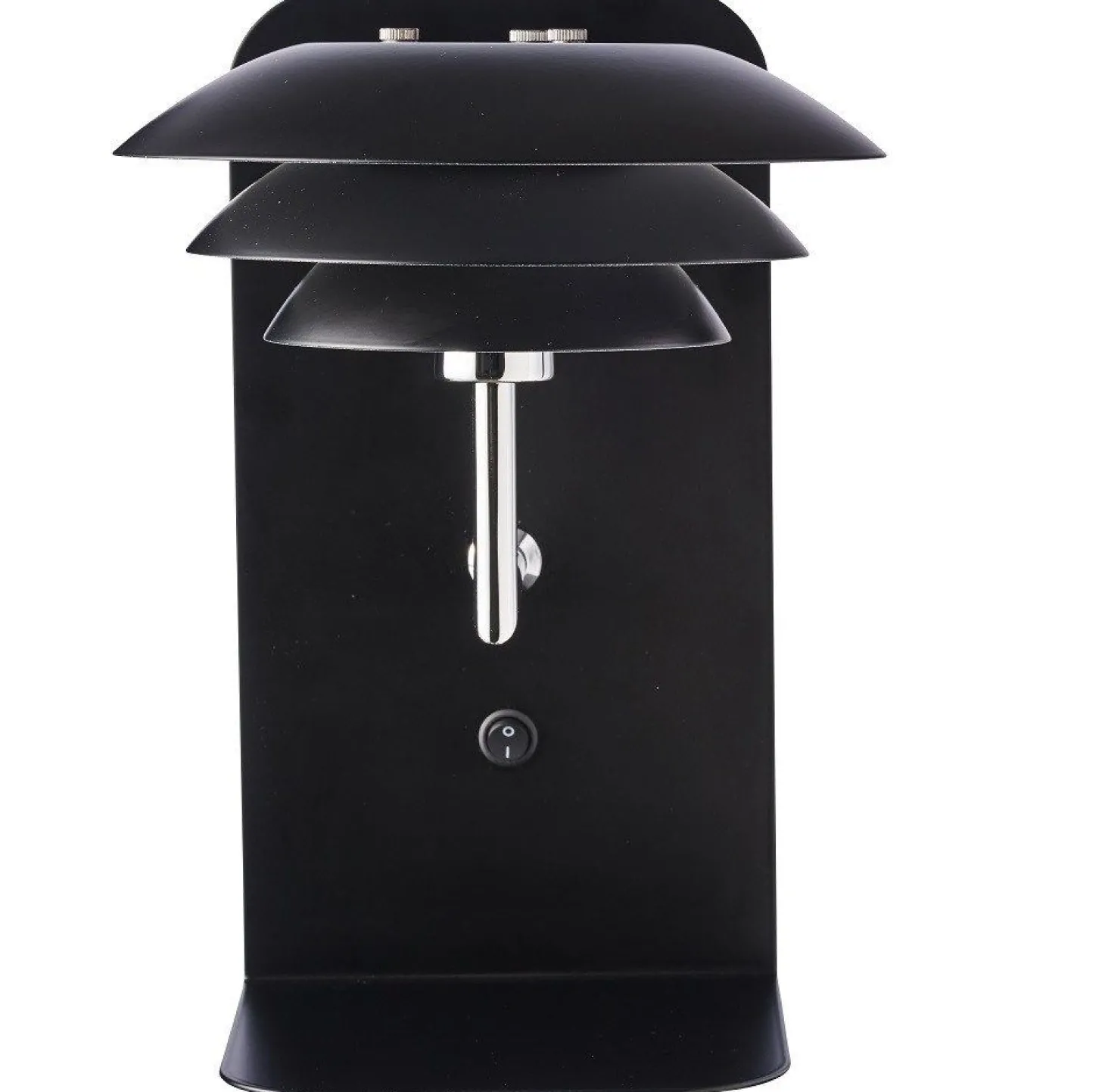 Dyberg Larsen - DL20 USB Hylde inkl. Lampe - Sort