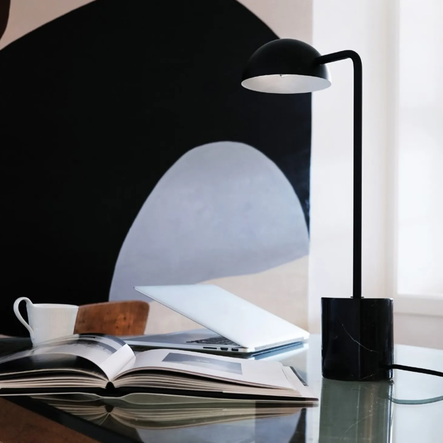 Dyberg Larsen - Marble bordlampe