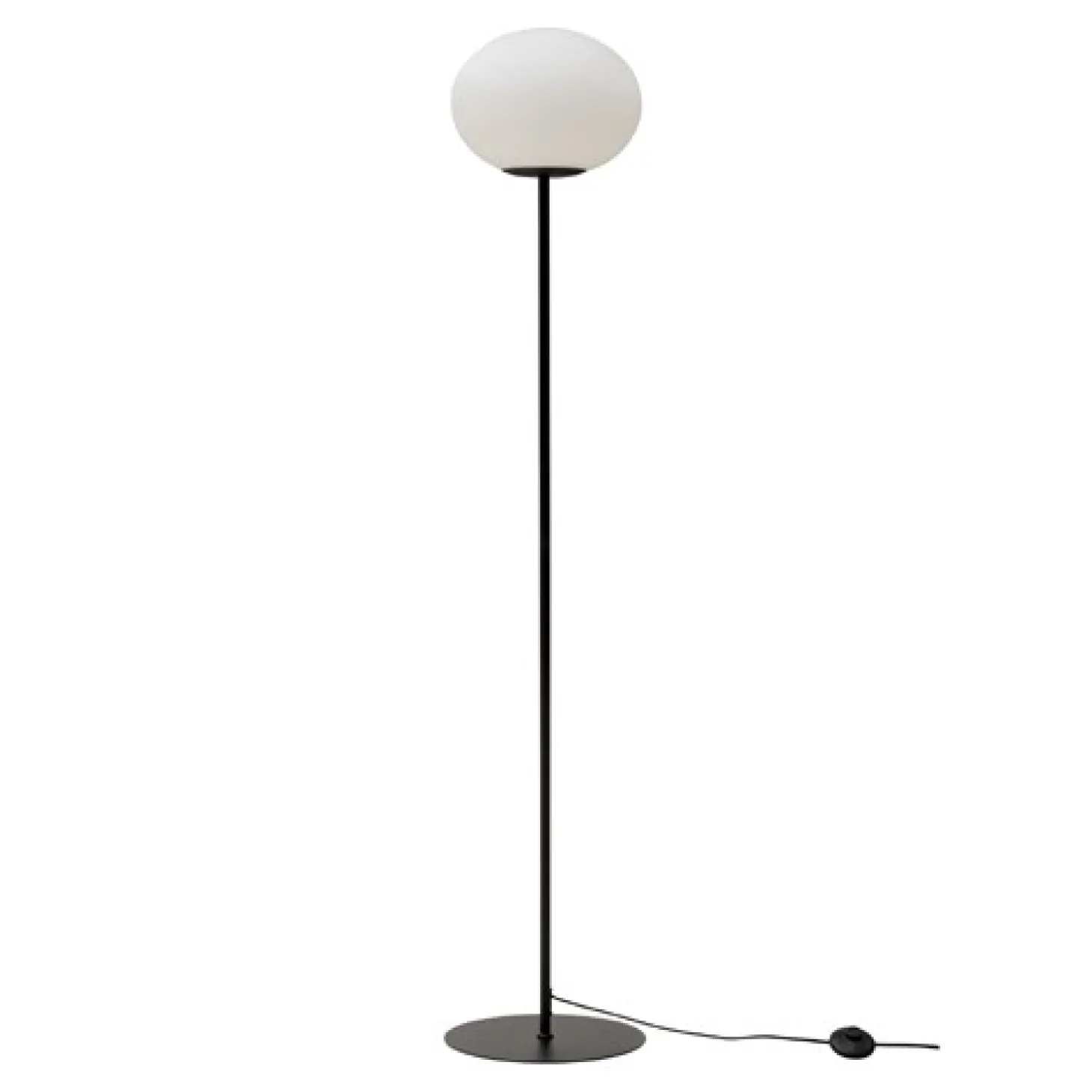 Dyberg Larsen - Princess gulvlampe - Opal/Sort